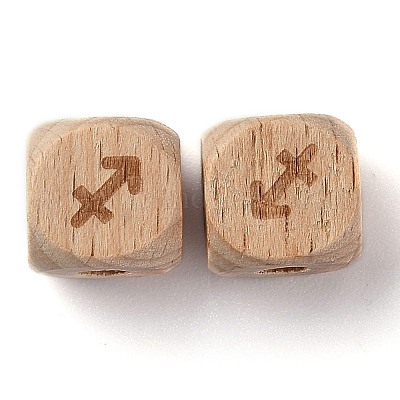 Natural Wood Constellation Beads&nbsp;WOOD-M002-09-1