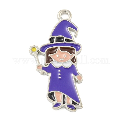 Halloween Theme Alloy Enamel Pendants&nbsp;ENAM-M221-02P-07-1