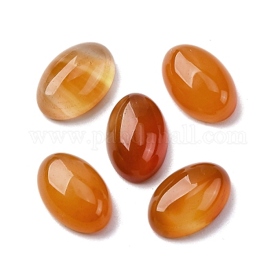 Natural Carnelian Cabochons&nbsp;G-K348-06-1