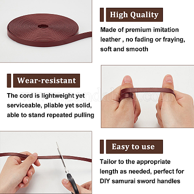 Imitation Leather Cord&nbsp;OCOR-WH0086-47C-1