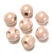 Opaque Acrylic Beads, Round Ball Bead, Suzumaru Beads, Top Drilled, PeachPuff, 19x19x19mm, Hole: 3mm