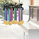 Iron Medal Hanger Holder Display Wall Rack&nbsp;ODIS-WH0021-606-7