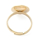 Adjustable Brass Pad Ring Setting&nbsp;KK-K414-01A-G-3
