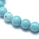 Natural Howlite Bead Stretch Bracelets&nbsp;BJEW-K212-A-011-3