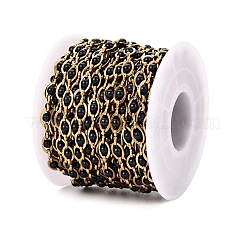 304 Stainless Steel Eye Shape Link Chains&nbsp;CHS-Q009-14B-02G