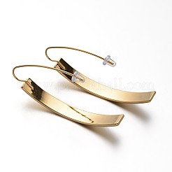 Unique Design Rectangle 304 Stainless Steel Stud Earrings&nbsp;EJEW-N041-12