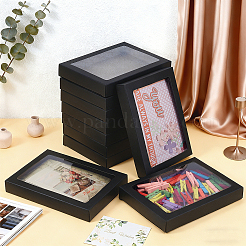 Kraft Paper Greeting Card Storage Box&nbsp;OFST-WH0004-036D