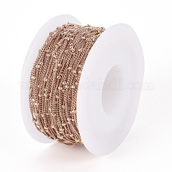 Ion Plating(IP) 304 Stainless Steel Curb Chains&nbsp;CHS-I003-A01-A-RG