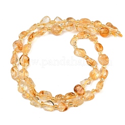 Heated Natural Citrine Beads Strands&nbsp;GG-CBA3A44-C04-01