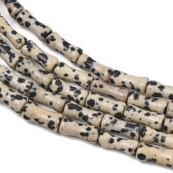 Natural Dalmatian Jasper Beads Strands&nbsp;GG-CBAEB22-A03-01