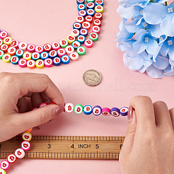 Handmade Polymer Clay Beads&nbsp;CLAY-CD0001-06