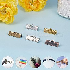 Iron Ribbon Crimp Ends Clamps&nbsp;IFIN-PH0023-36
