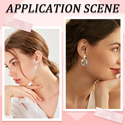 16Pcs 2 Colors Brass Clip-on Earring Findings&nbsp;FIND-SP0003-69