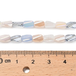 Electroplated Glass Beads Strands&nbsp;EGLA-P067-03A-01