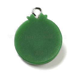 Opaque Resin Pendants&nbsp;RESI-P027-02M