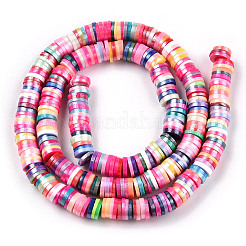 Handmade Polymer Clay Beads&nbsp;CLAY-TAC0006-03B-15