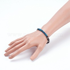 Natural Apatite Stretch Bracelets&nbsp;BJEW-JB03739-03