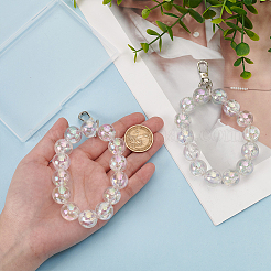 2Pcs Acrylic Beads Pendant Decoration&nbsp;HJEW-GO00097