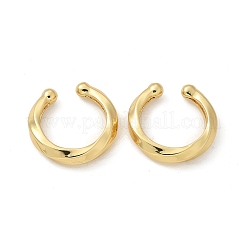 Rack Plating Brass Chunky Cuff Earrings for Women&nbsp;EJEW-G288-14G