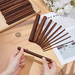 Waxed Round Wooden Sticks&nbsp;WOOD-OC0004-42A
