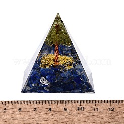 Orgonite Pyramid Resin Energy Generators&nbsp;DJEW-N005-04A