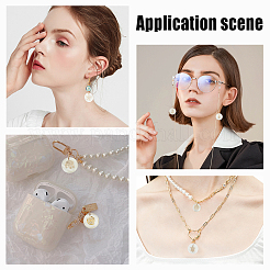 40Pcs 10 Style Natural Freshwater Shell Pendants&nbsp;SHEL-PH0001-20