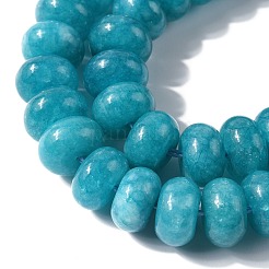 Dyed Natural White Jade Beads Strands&nbsp;G-G107-A08-01