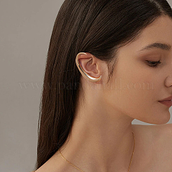 4Pcs 4 Styles C-Shaped Alloy Cuff Earrings&nbsp;EJEW-GO0002-30