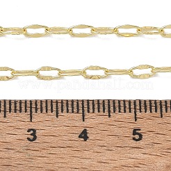 3MM Brass Textured Dapped Chain Necklaces for Women&nbsp;KK-CBA4FD4-01G