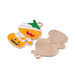 Alloy Enamel Pendants&nbsp;ENAM-M054-01KCG