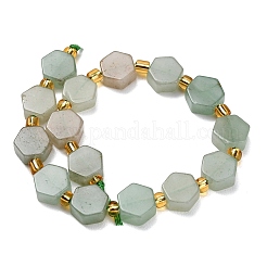Natural Green Aventurine Beads Strands&nbsp;G-F833-B02-01