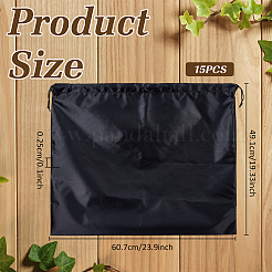 Rectangle Satin Cloth Packing Pouches&nbsp;ABAG-WH0072-015B-03