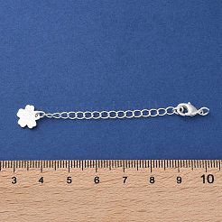 Brass Lobster Clasps & Ends with Chain&nbsp;KK-F880-33S