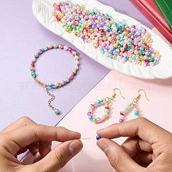 115G Gradient Color Acrylic Imitation Pearl Beads&nbsp;OACR-SZ0001-48