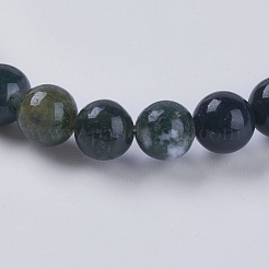 Natural Indian Agate Beads Strands&nbsp;X-G-G515-6mm-05