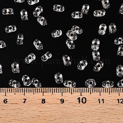 Baking Paint Transparent Glass Seed Beads&nbsp;SEED-N006-05A