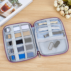 1Pc Potatble Nylon Jewelry Organizer Zipper Bags&nbsp;AJEW-MA0001-64B