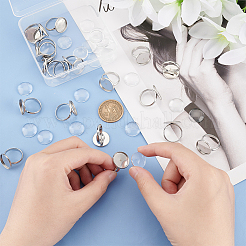 DIY Finger Rings Making Kits&nbsp;DIY-UN0001-17P