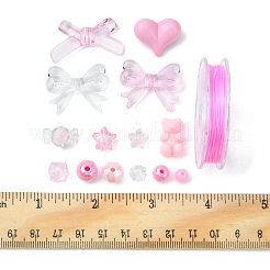 DIY Cute Beaded Stretch Bracelet Making Kit&nbsp;DIY-FS0003-25