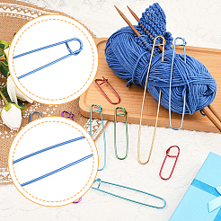 6Pcs Aluminum Stitch Holder&nbsp;AJEW-SP0003-80