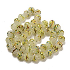 Handmade Lampwork Beads Strands&nbsp;LAMP-L079-05H