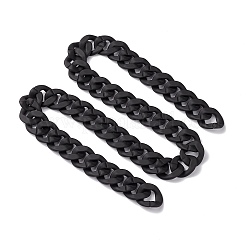 Handmade Acrylic Curb Chain&nbsp;AJEW-JB01036