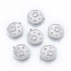 Tarnish Resistant 304 Stainless Steel Pendant Rhinestone Settings&nbsp;STAS-N097-251P