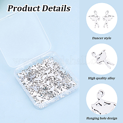 100Pcs Tibetan Style Alloy Pendants&nbsp;FIND-SC0022-35
