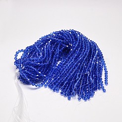Imitate Austrian Crystal Bicone Glass Beads Strands&nbsp;GLAA-F029-5x5mm-08