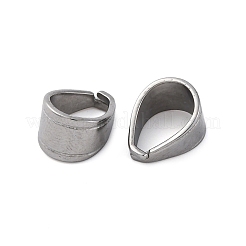 Tarnish Resistant 304 Stainless Steel Snap on Bails&nbsp;STAS-G127-02P