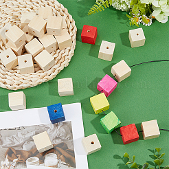 Wood Beads&nbsp;WOOD-WH0052-007