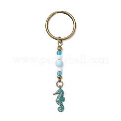 Alloy Conch Pendant Keychains&nbsp;KEYC-JKC01225-04