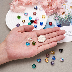 150Pcs 15 Colors Transparent Glass Beads&nbsp;GLAA-CD0001-09