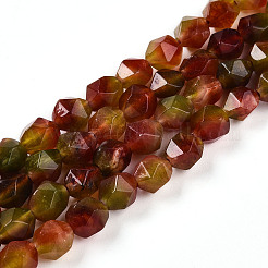 Dyed Natural White Jade Beads Strands&nbsp;G-T139-8mm-45H
